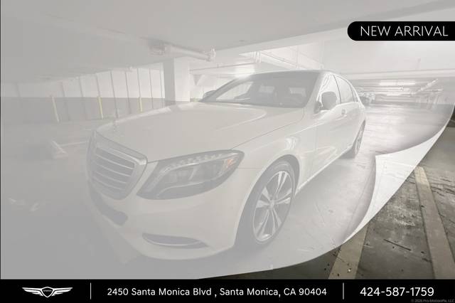 2016 Mercedes-Benz S-Class S 550 RWD photo