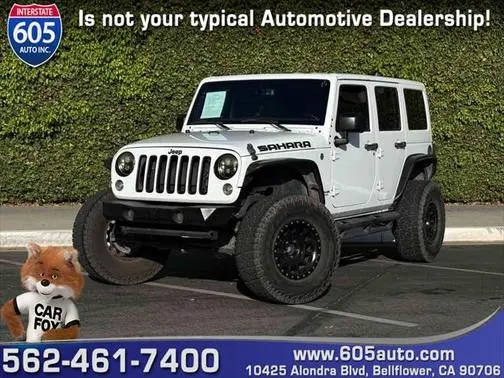2016 Jeep Wrangler Unlimited Sahara 4WD photo