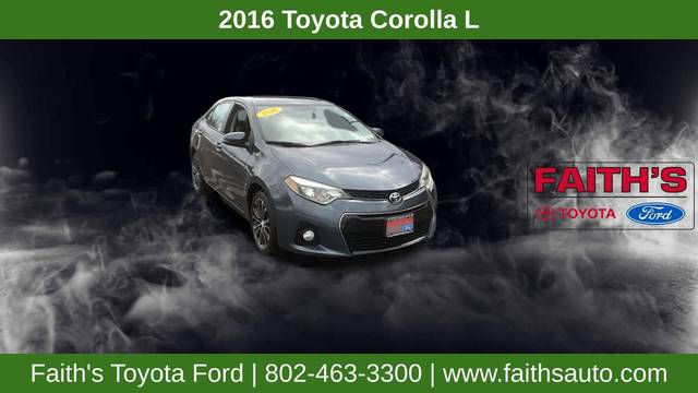 2016 Toyota Corolla S Plus FWD photo