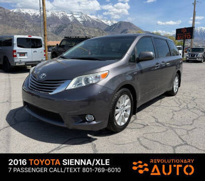 2016 Toyota Sienna XLE AWD photo