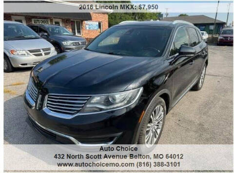 2016 Lincoln MKX Reserve AWD photo