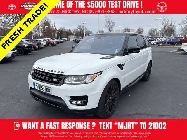 2016 Land Rover Range Rover Sport V8 4WD photo