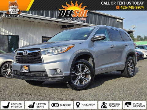 2016 Toyota Highlander XLE FWD photo