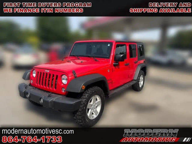 2016 Jeep Wrangler Unlimited Sport 4WD photo