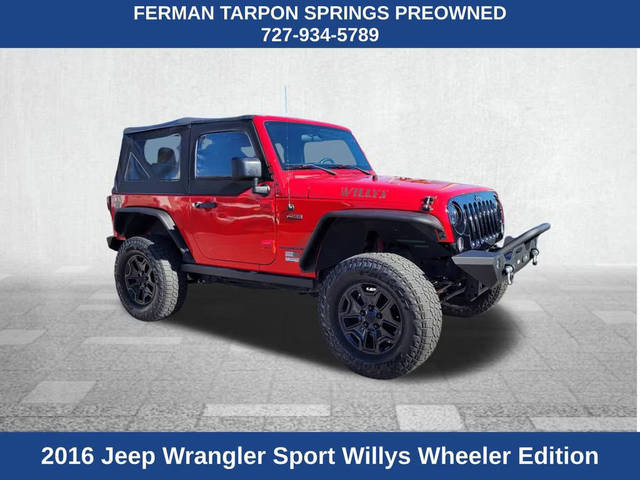 2016 Jeep Wrangler Willys Wheeler 4WD photo