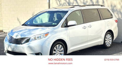 2016 Toyota Sienna XLE AWD photo