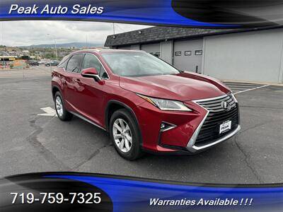 2016 Lexus RX  AWD photo