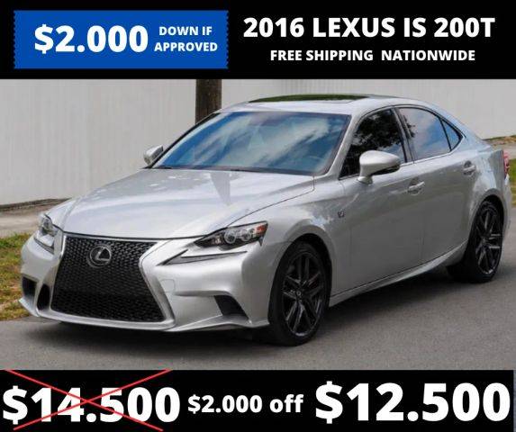 2016 Lexus IS RWD photo