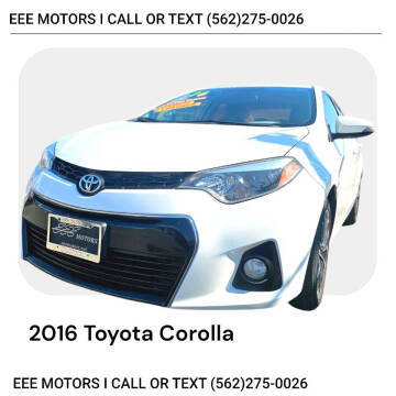 2016 Toyota Corolla S Plus FWD photo