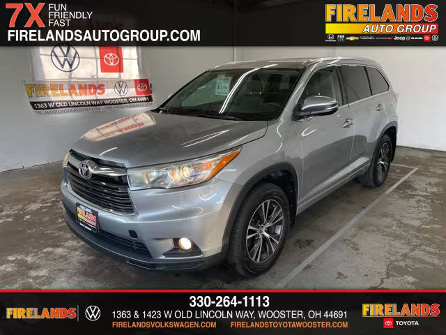 2016 Toyota Highlander XLE AWD photo