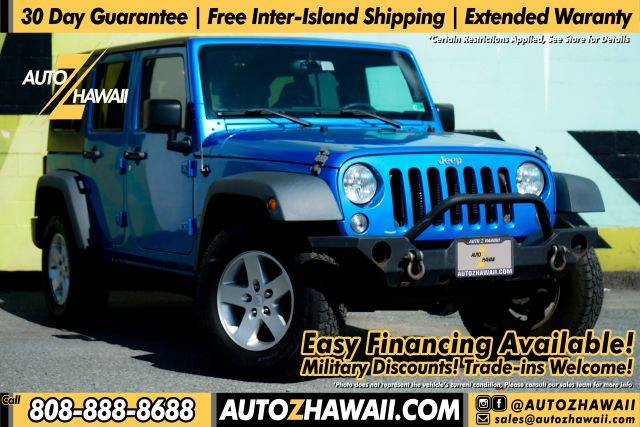 2016 Jeep Wrangler Unlimited Sport 4WD photo