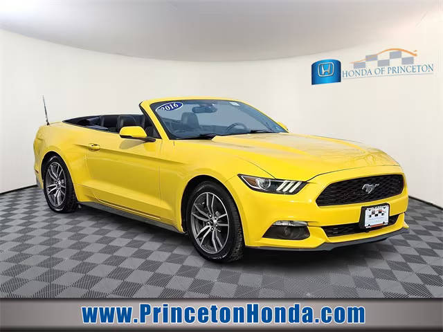 2016 Ford Mustang EcoBoost Premium RWD photo