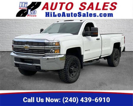 2016 Chevrolet Silverado 2500HD Work Truck 4WD photo