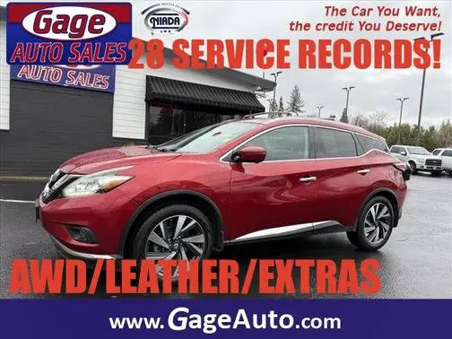 2016 Nissan Murano Platinum AWD photo