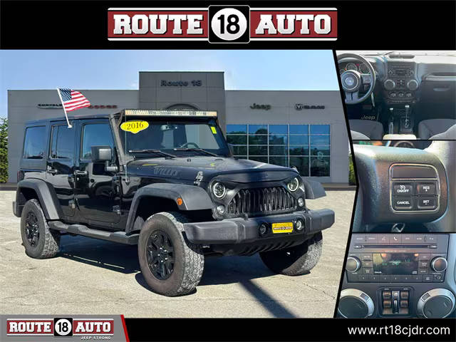 2016 Jeep Wrangler Unlimited Willys Wheeler 4WD photo