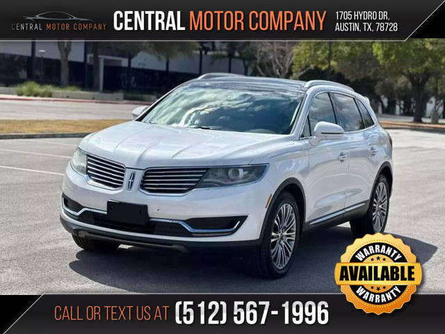 2016 Lincoln MKX Reserve AWD photo