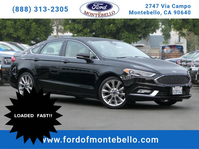 2017 Ford Fusion Platinum FWD photo