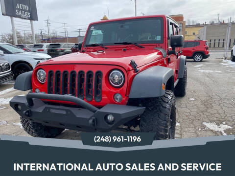2016 Jeep Wrangler Unlimited Sport 4WD photo