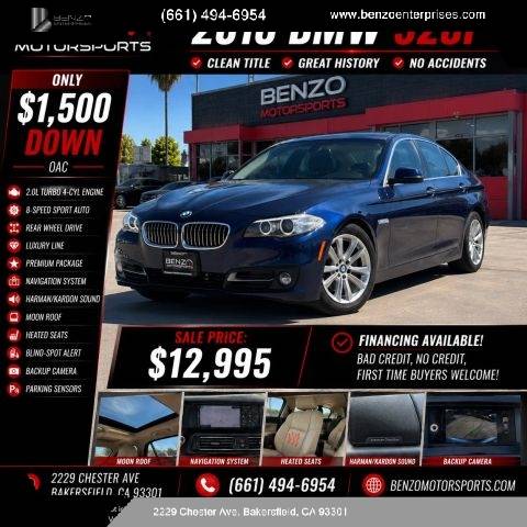 2016 BMW 5 Series 528i RWD photo