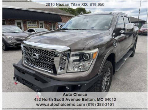 2016 Nissan Titan XD Platinum Reserve 4WD photo