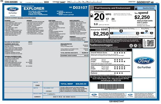 2016 Ford Explorer XLT FWD photo