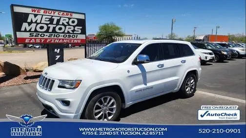 2016 Jeep Grand Cherokee Overland 4WD photo
