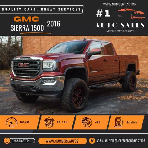 2016 GMC Sierra 1500 SLE 4WD photo