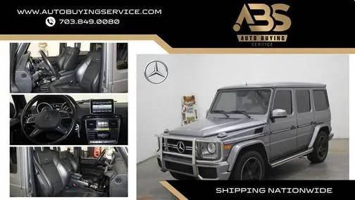 2016 Mercedes-Benz G-Class AMG G 63 AWD photo