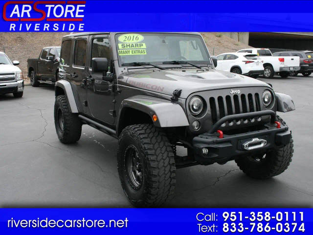 2016 Jeep Wrangler Unlimited Rubicon Hard Rock 4WD photo