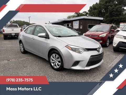 2016 Toyota Corolla LE FWD photo