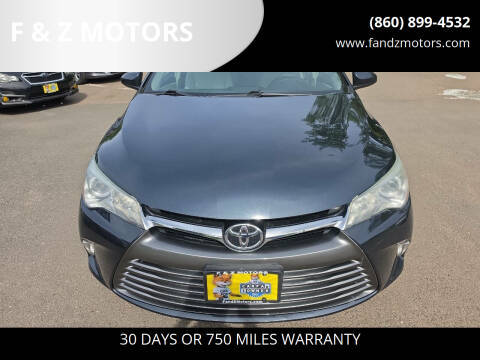 2016 Toyota Camry LE FWD photo