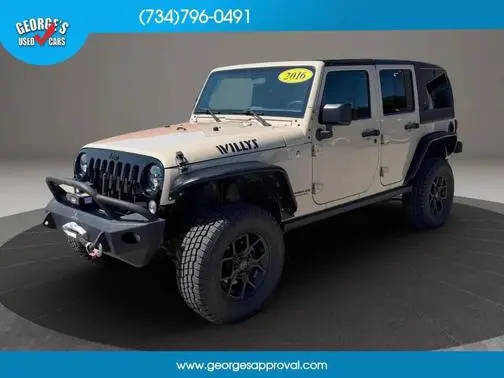 2016 Jeep Wrangler Unlimited Willys Wheeler 4WD photo