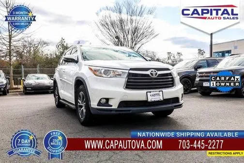 2016 Toyota Highlander XLE AWD photo