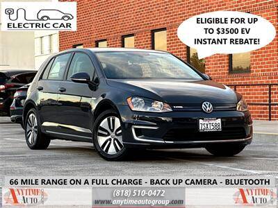 2016 Volkswagen e-Golf SE FWD photo