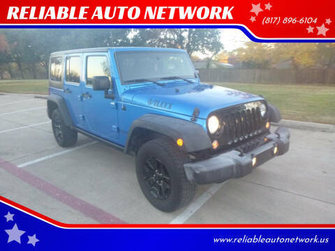 2016 Jeep Wrangler Unlimited Willys Wheeler 4WD photo