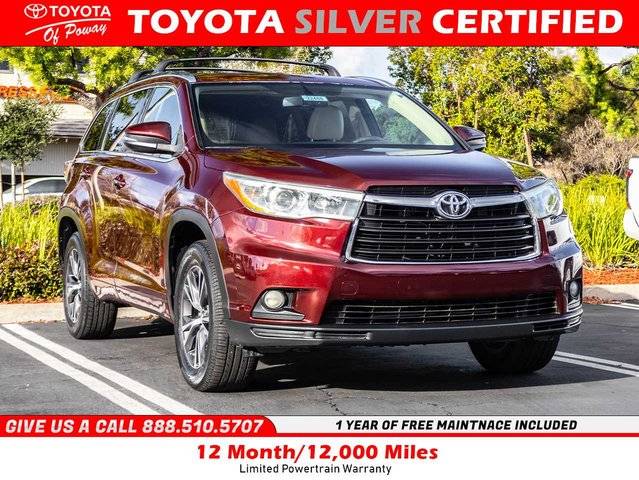 2016 Toyota Highlander XLE FWD photo