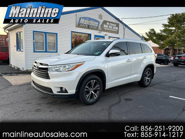 2016 Toyota Highlander XLE AWD photo