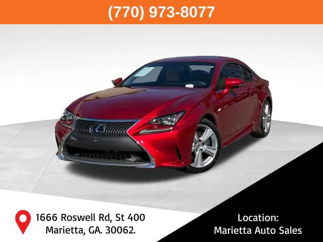 2016 Lexus RC RWD photo