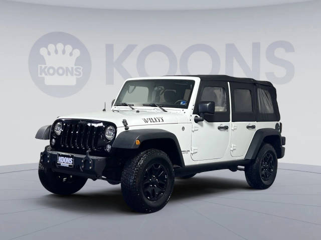 2016 Jeep Wrangler Unlimited Willys Wheeler 4WD photo