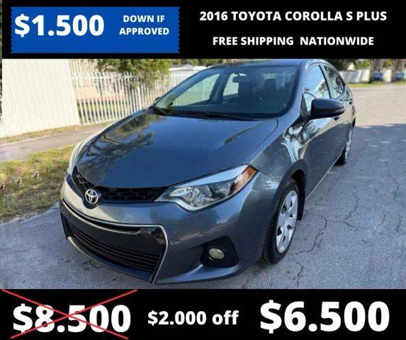 2016 Toyota Corolla S Plus FWD photo