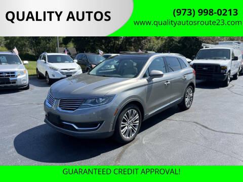 2016 Lincoln MKX Reserve AWD photo