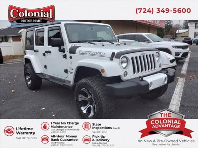 2016 Jeep Wrangler Unlimited Sahara 4WD photo