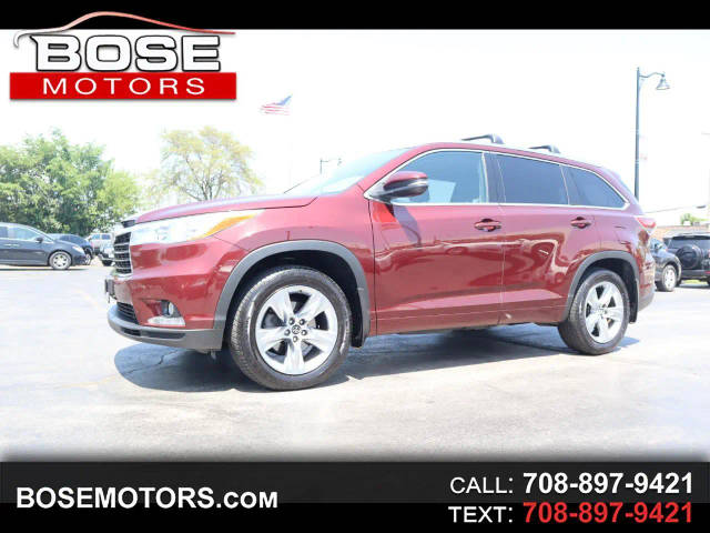 2016 Toyota Highlander Limited AWD photo