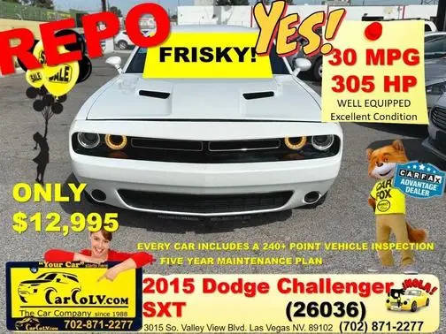 2015 Dodge Challenger SXT RWD photo