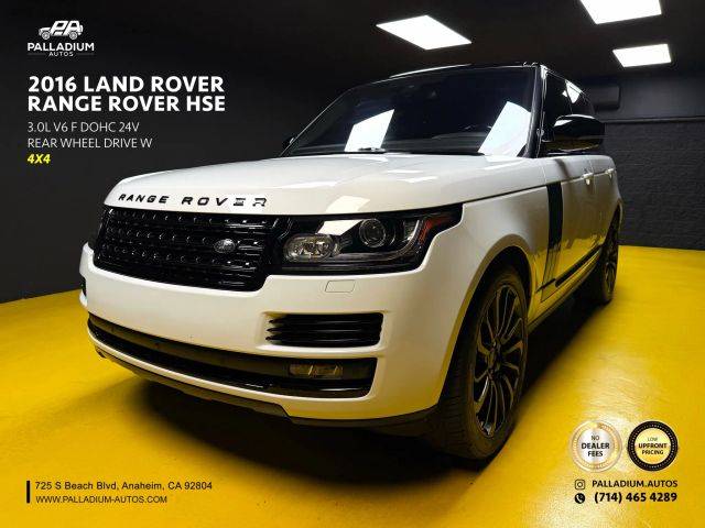 2016 Land Rover Range Rover HSE 4WD photo