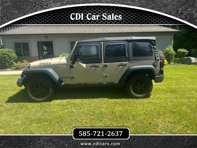 2016 Jeep Wrangler Unlimited Willys Wheeler 4WD photo