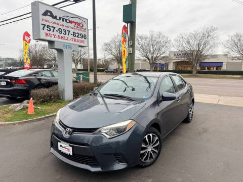 2016 Toyota Corolla LE FWD photo