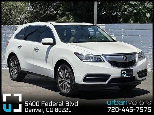 2016 Acura MDX w/Tech AWD photo