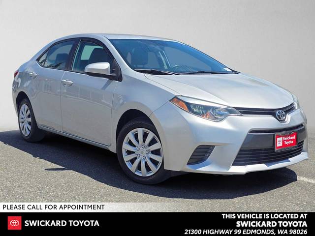 2016 Toyota Corolla LE FWD photo