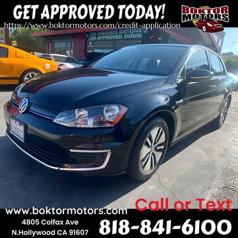 2016 Volkswagen e-Golf SE FWD photo